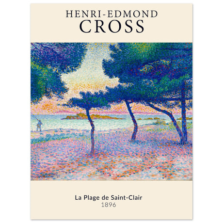 Henri - Edmond Cross - Der Strand von Saint - Clair, 1896 - Aurora Designs