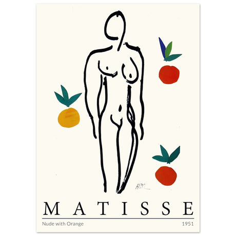 Henri Matisse - Akt mit Orangen - Aurora Designs