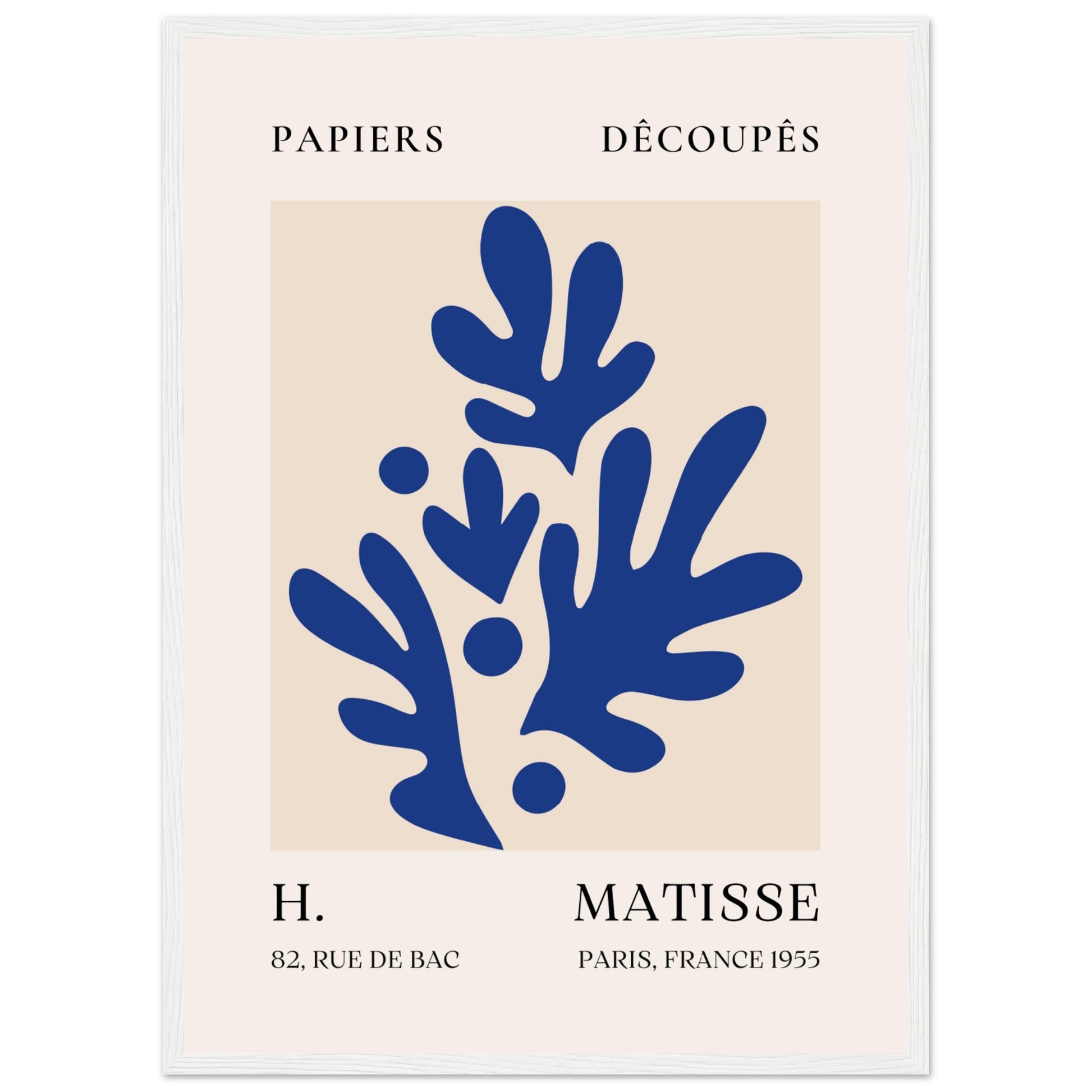 Henri Matisse - Blaue Koralle - Aurora Designs