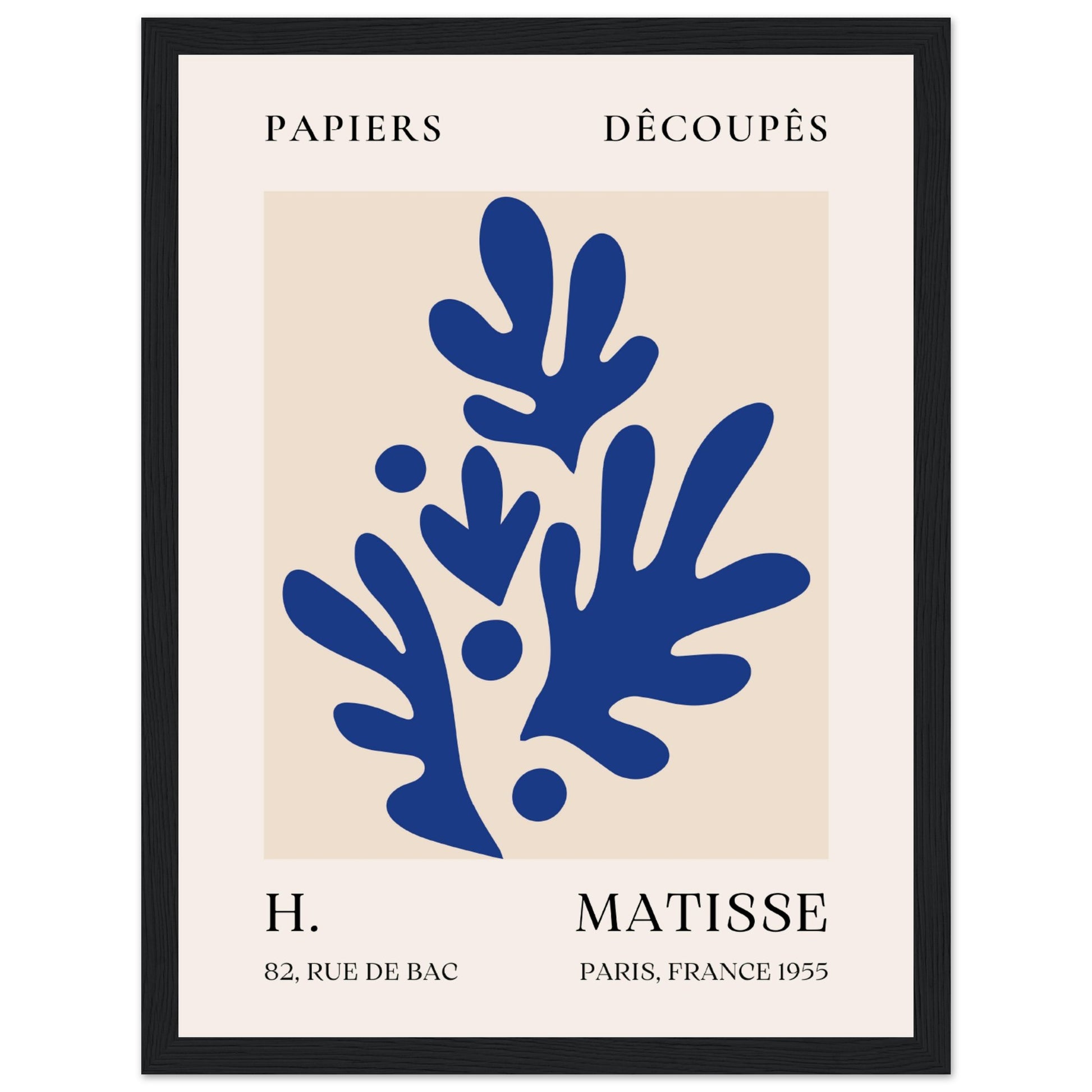 Henri Matisse - Blaue Koralle - Aurora Designs