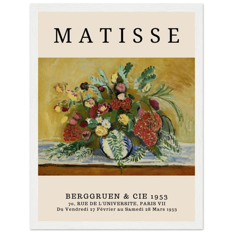 Henri Matisse - Blumenstrauß in weißer Vase, 1909 - Aurora Designs