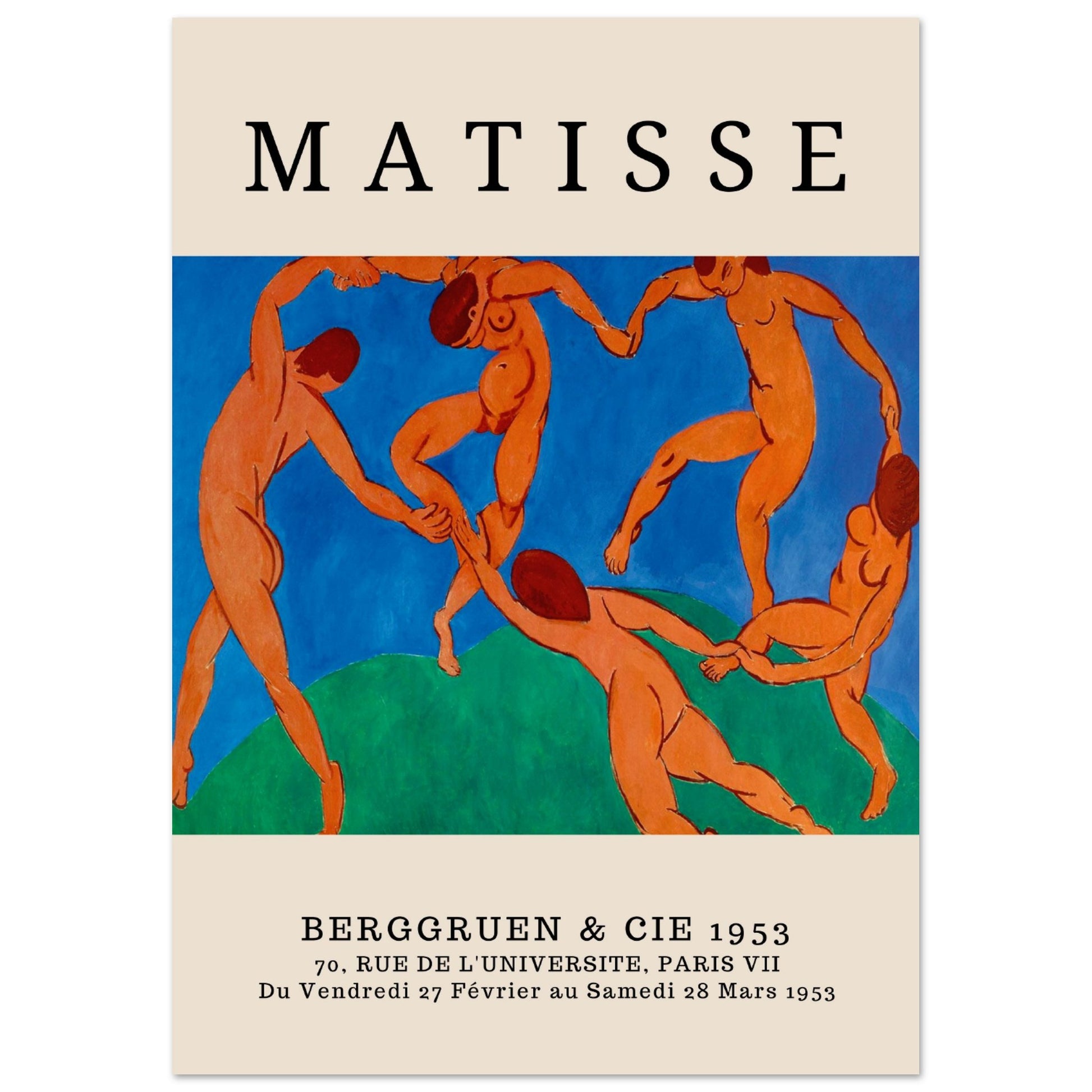 Henri Matisse - Der Tanz, 1910 - Aurora Designs