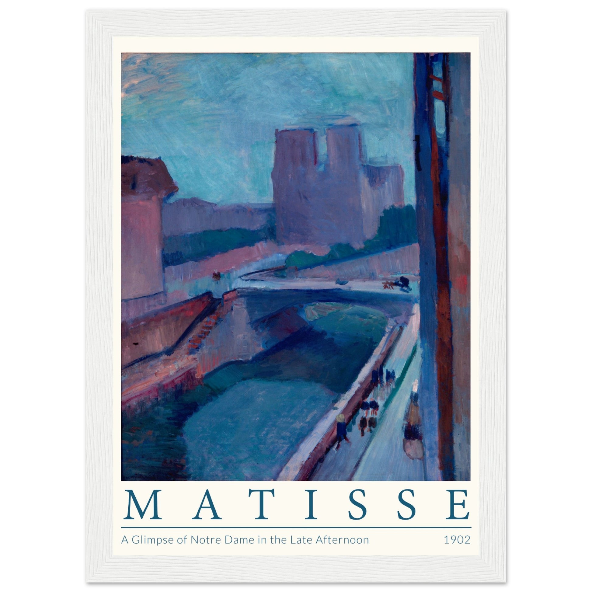 Henri Matisse - Ein Blick auf Notre - Dame am späten Nachmittag, 1902 - Aurora Designs