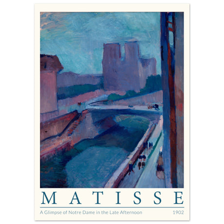 Henri Matisse - Ein Blick auf Notre - Dame am späten Nachmittag, 1902 - Aurora Designs