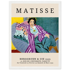 Henri Matisse - Kleine Odalisque in Lila Robe, 1937 - Aurora Designs