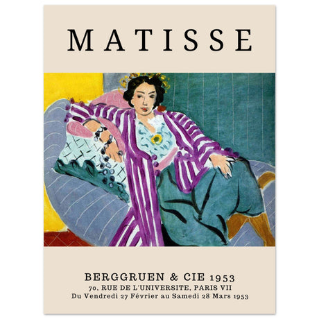 Henri Matisse - Kleine Odalisque in Lila Robe, 1937 - Aurora Designs