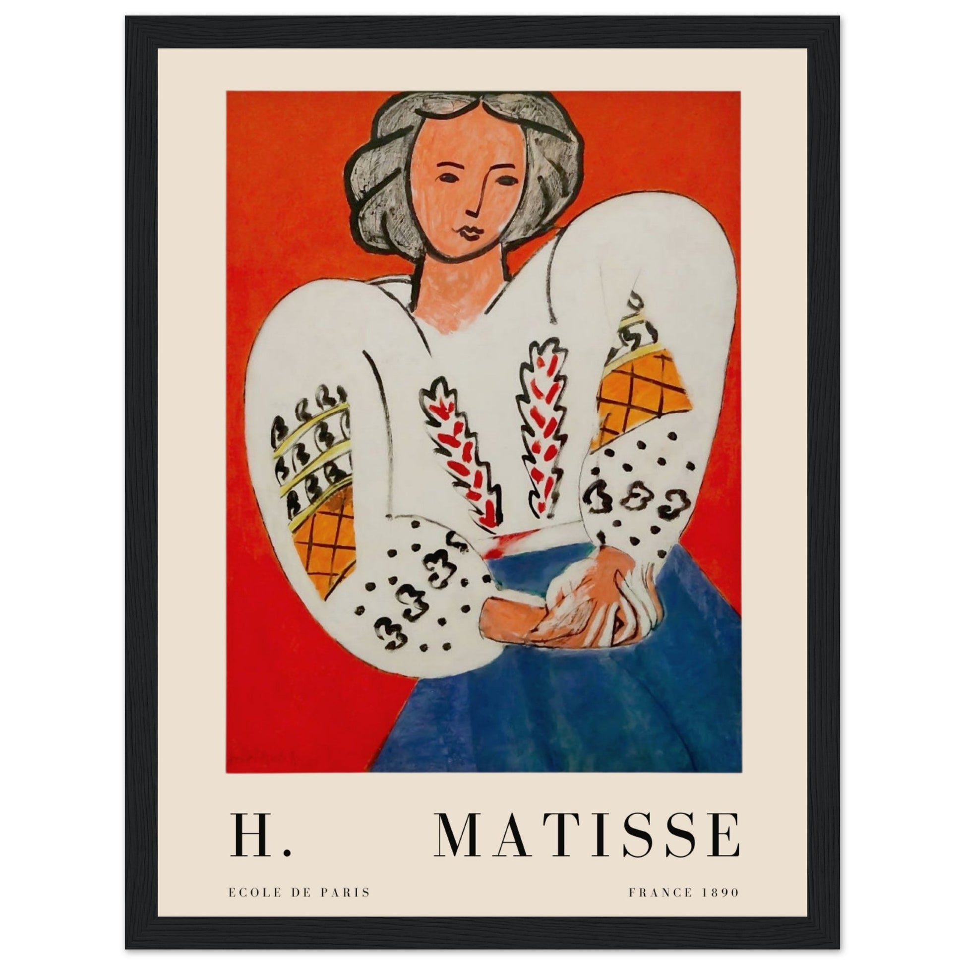 Henri Matisse - La Blouse roumaine, 1940 - Aurora Designs