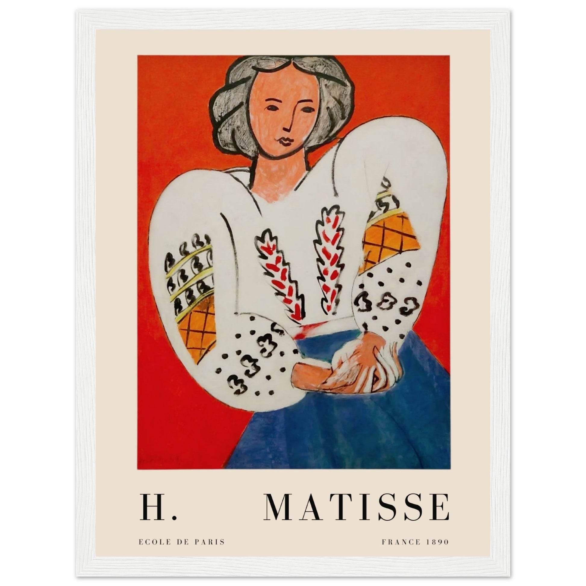 Henri Matisse - La Blouse roumaine, 1940 - Aurora Designs