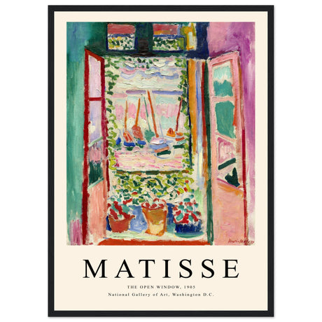 Henri Matisse - Offenes Fenster in Collioure - Aurora Designs