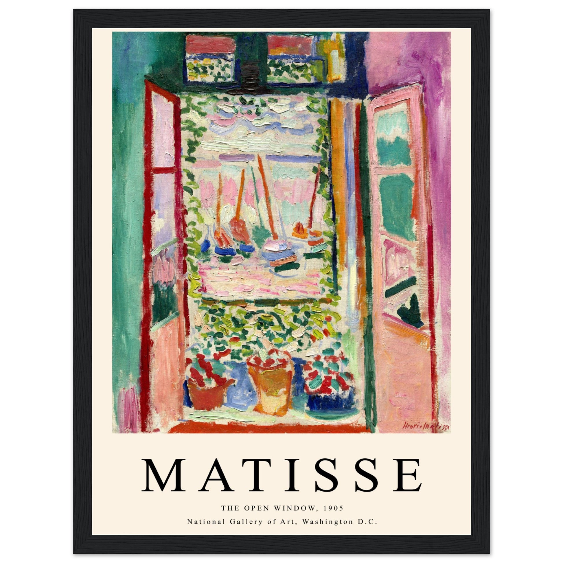 Henri Matisse - Offenes Fenster in Collioure - Aurora Designs