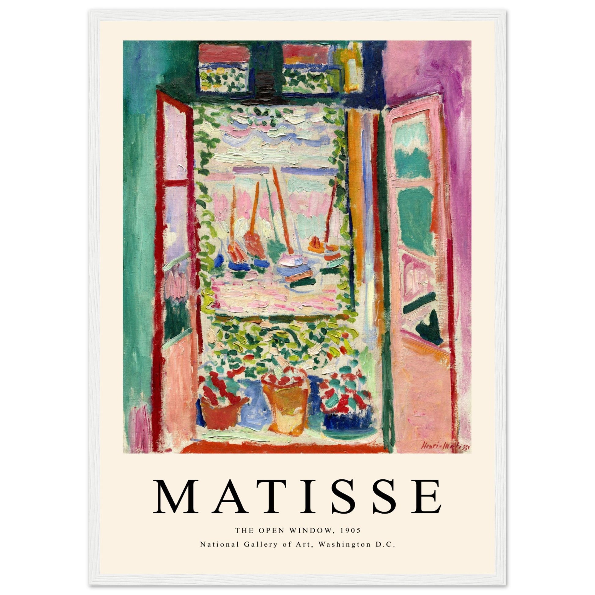 Henri Matisse - Offenes Fenster in Collioure - Aurora Designs