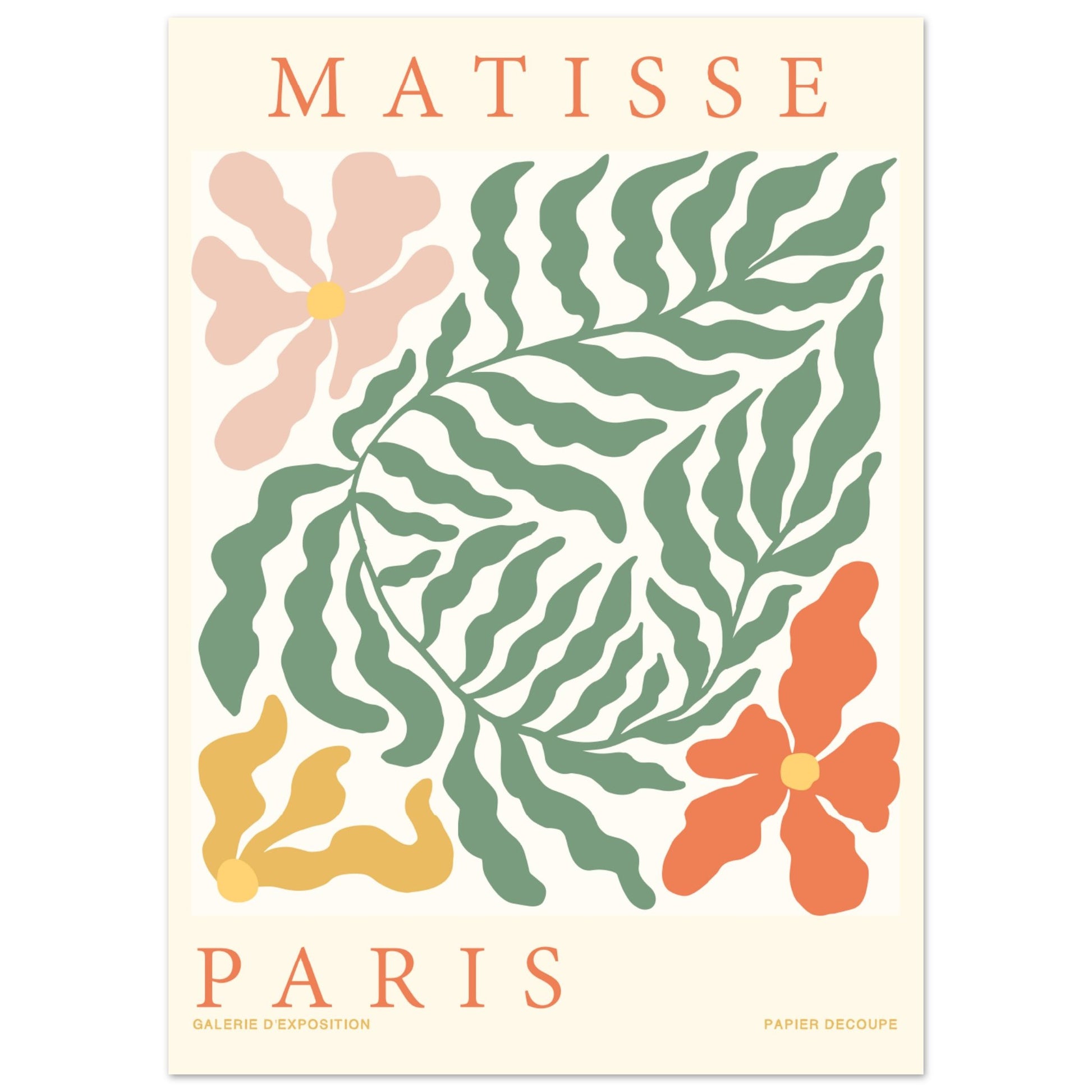 Henri Matisse - Papiers découpés: Botanische Harmonie - Aurora Designs