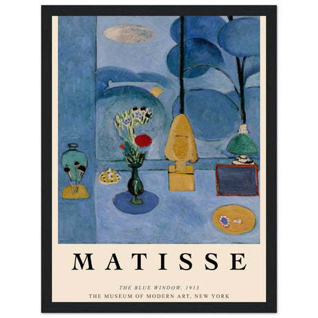 Henri Matisse - Stilleben, blaues Fenster, 1913 - Aurora Designs