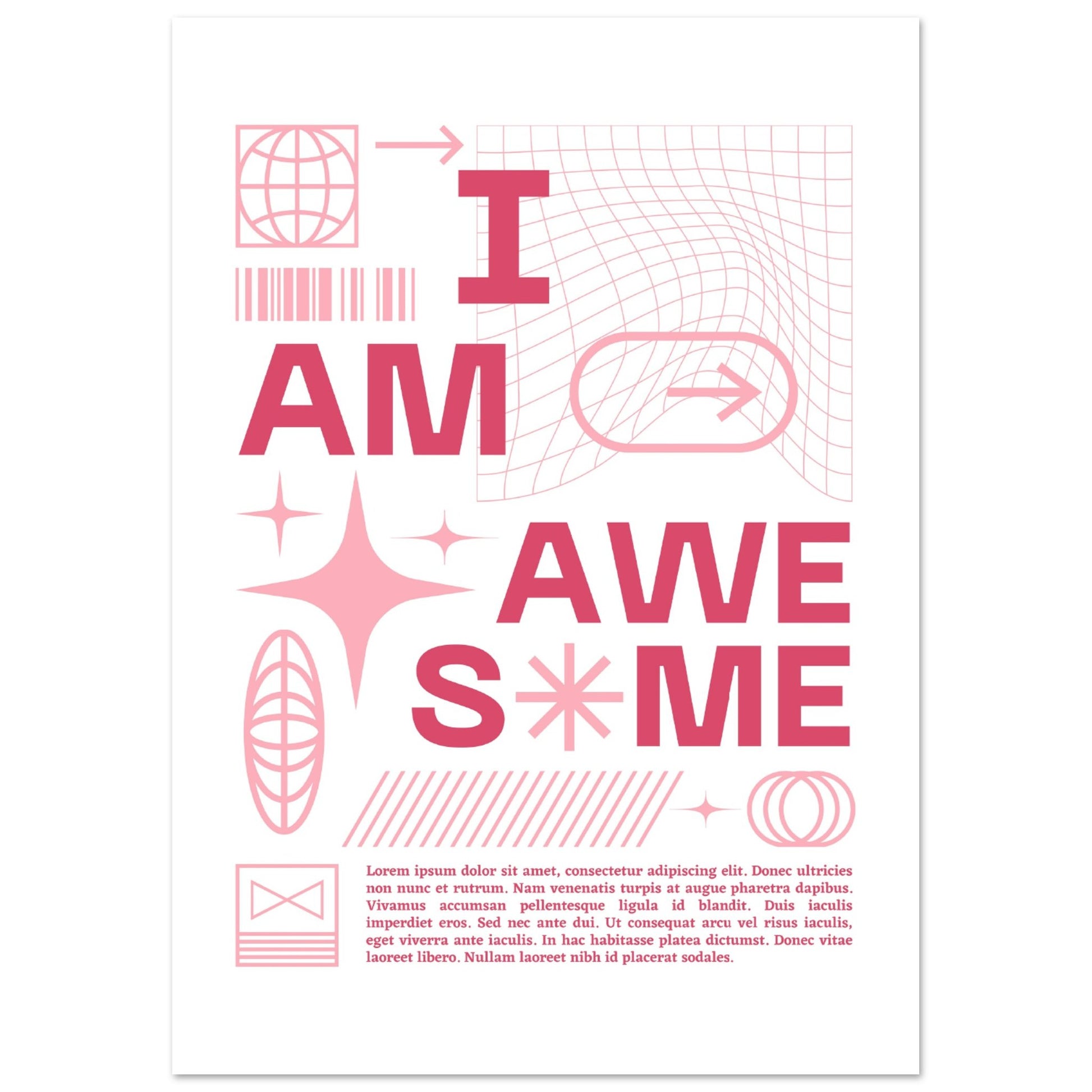 I am awesome - Aurora Designs