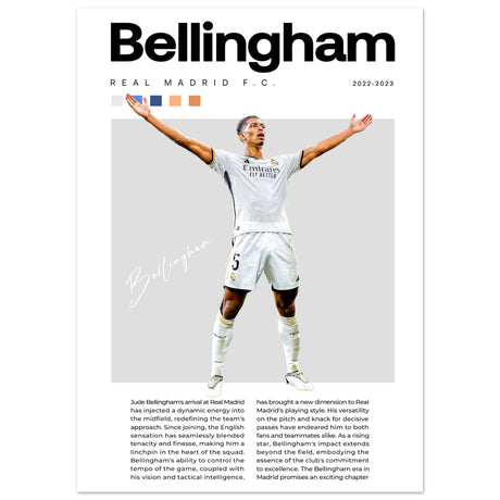 Jude Bellingham - Real Madrid - Aurora Designs