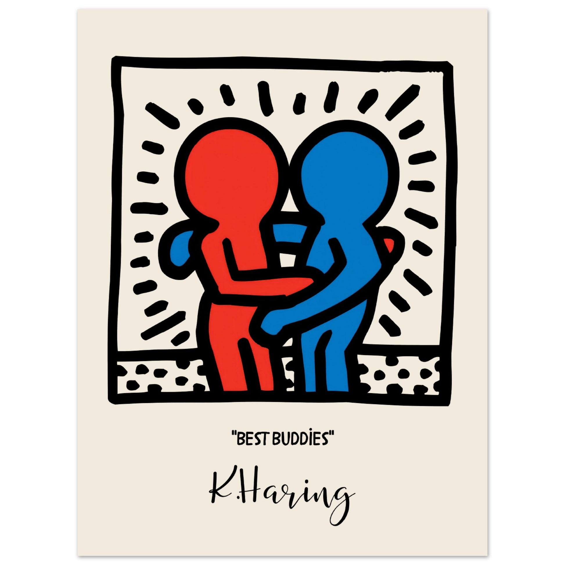 Keith Haring - Best Buddies V.2 - Aurora Designs