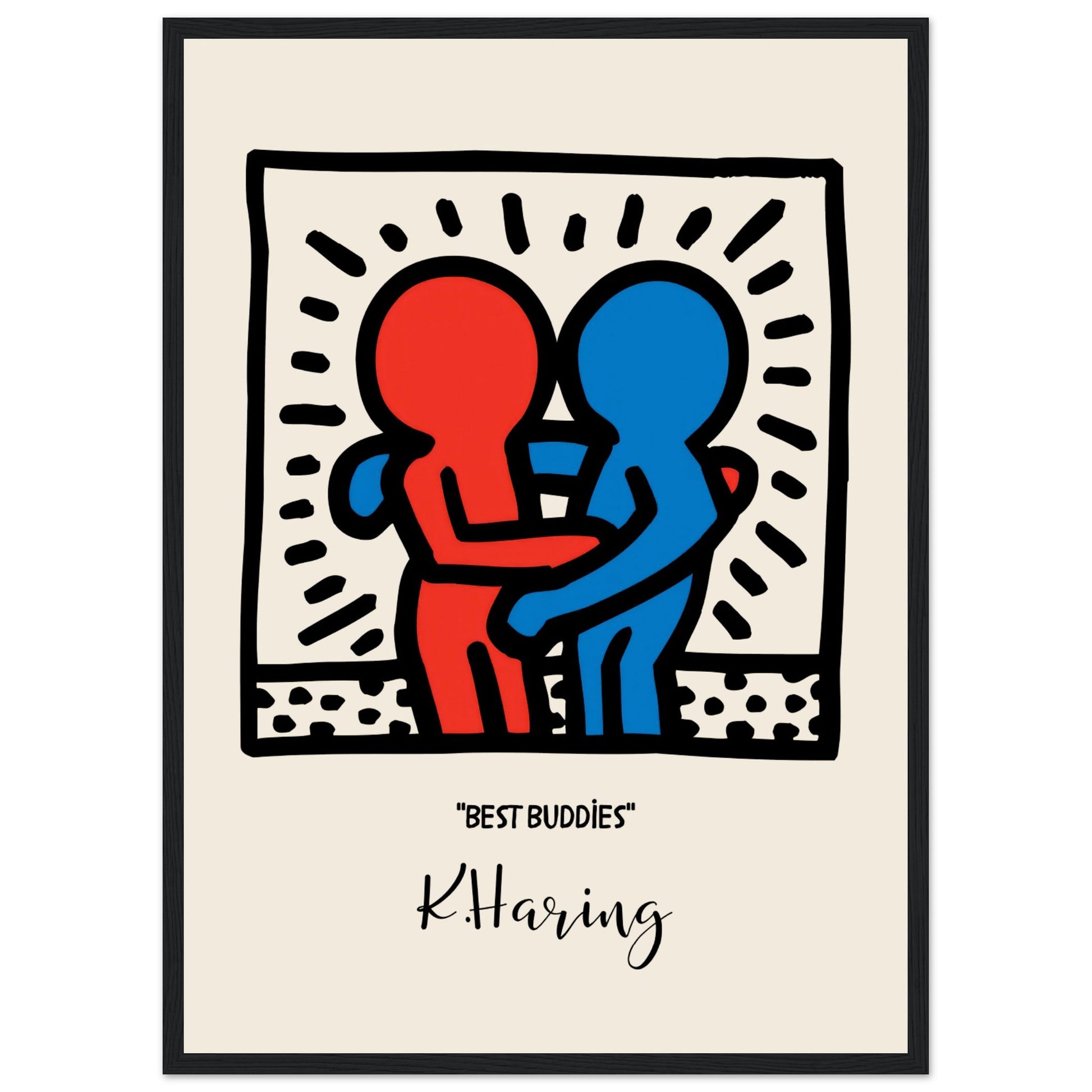 Keith Haring - Best Buddies V.2 - Aurora Designs