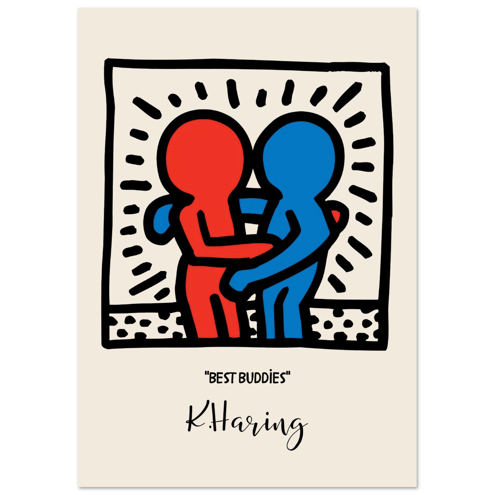 Keith Haring - Best Buddies V.2 - Aurora Designs