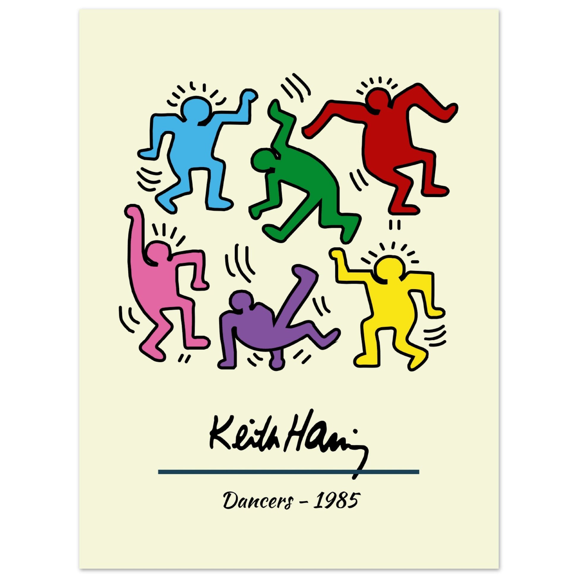 Keith Haring - Dancers - Aurora Designs