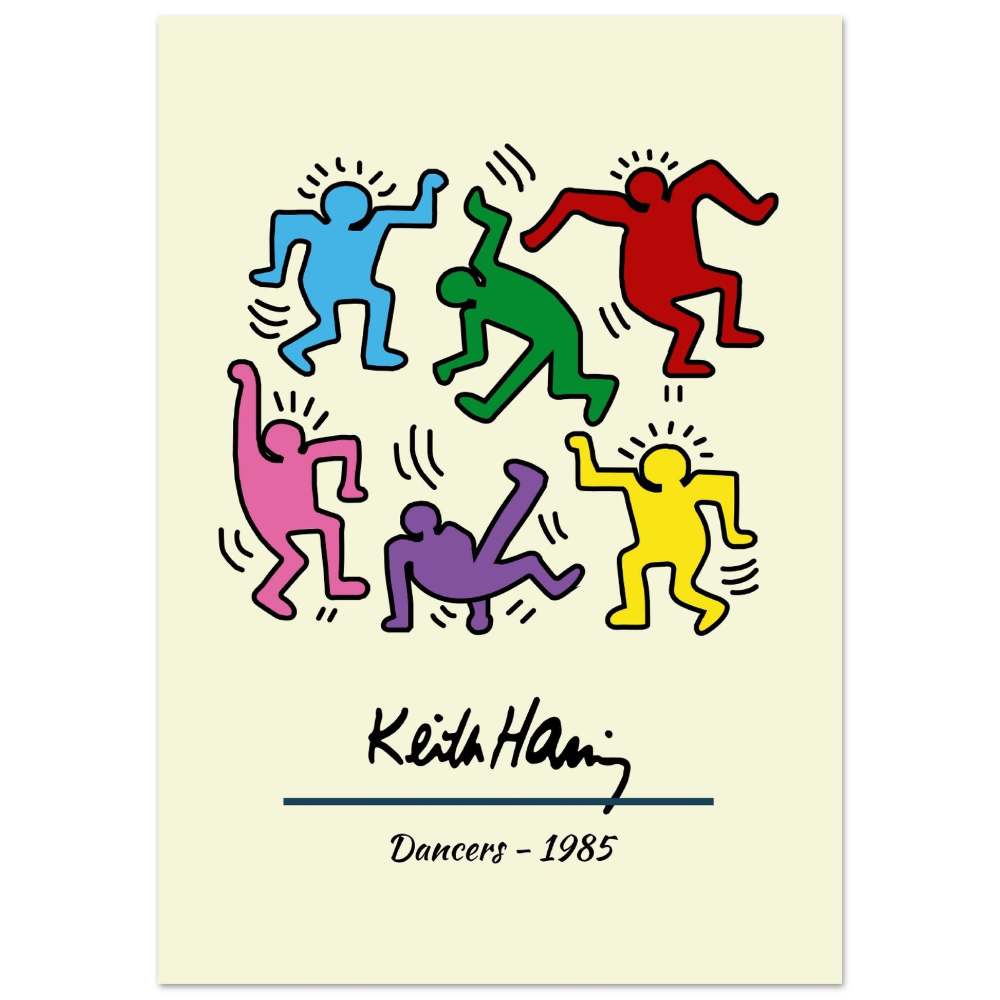 Keith Haring - Dancers - Aurora Designs