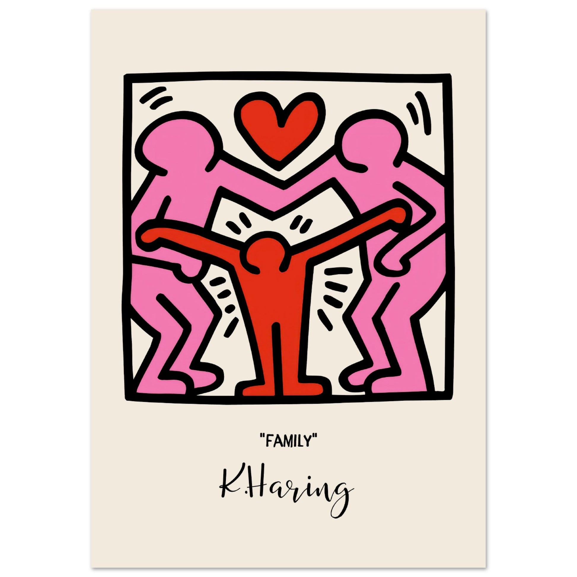 Keith Haring - Family - Aurora Designs