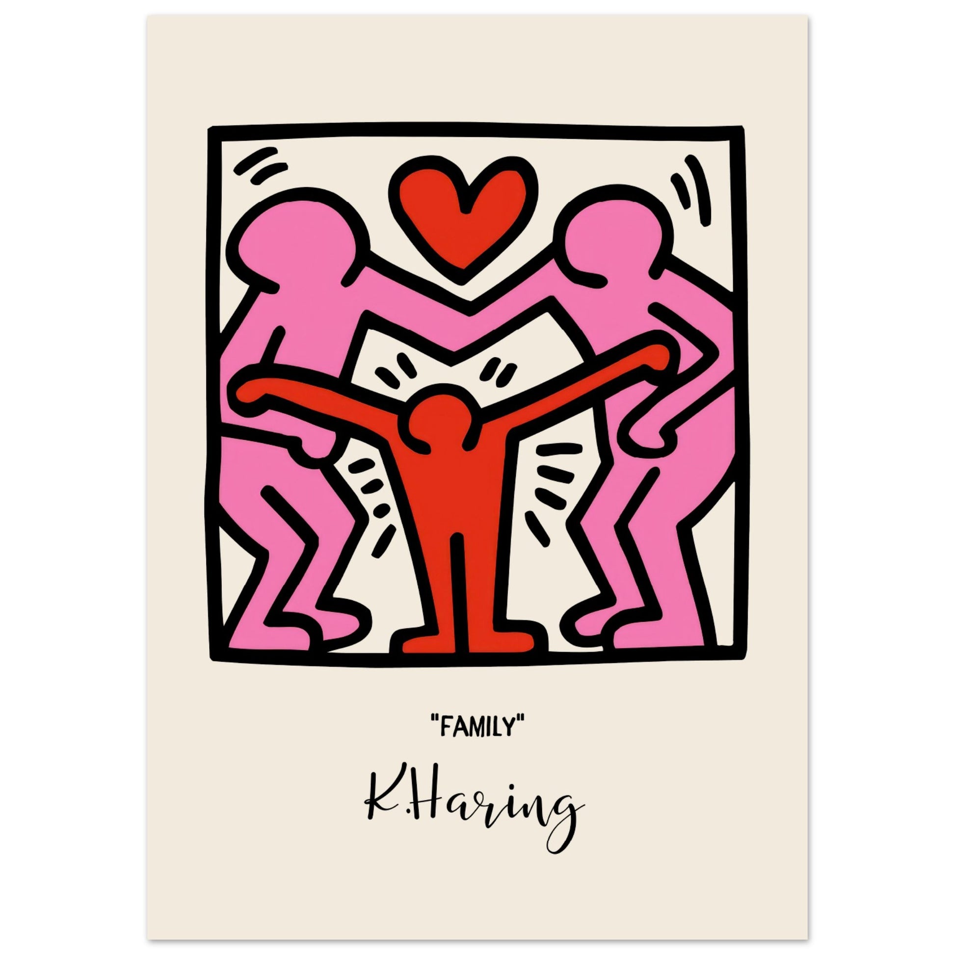 Keith Haring - Family - Aurora Designs