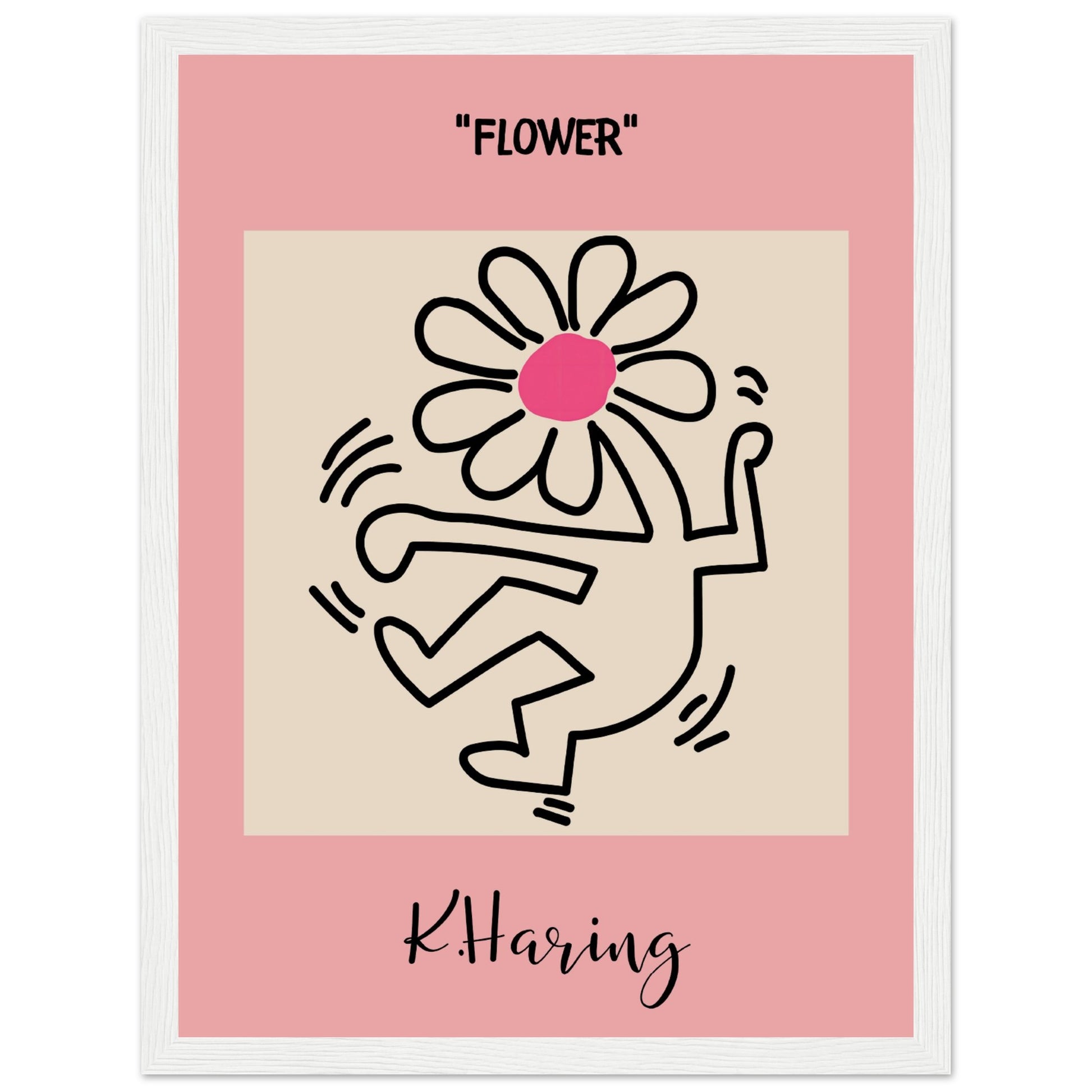 Keith Haring - Flower - Aurora Designs