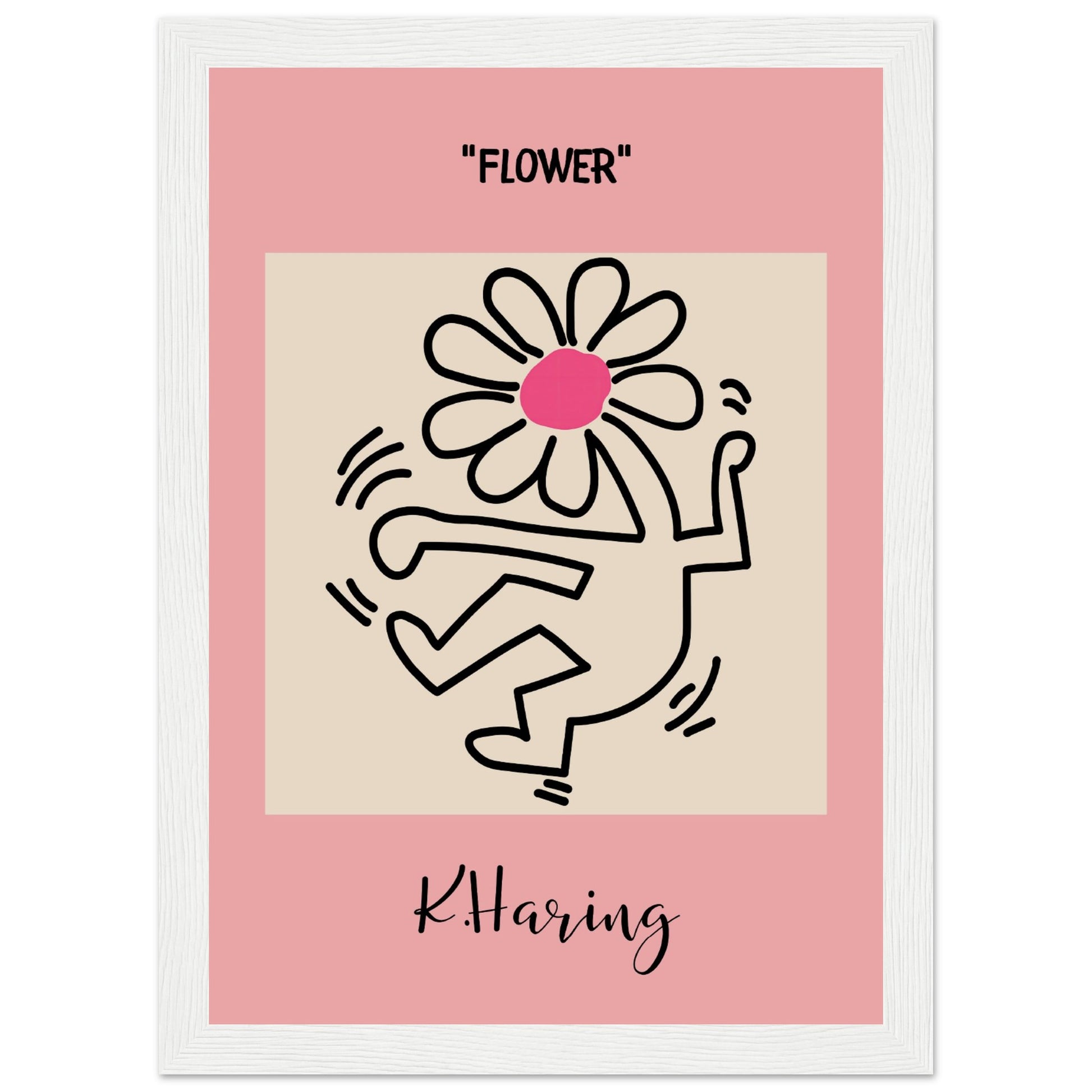 Keith Haring - Flower - Aurora Designs