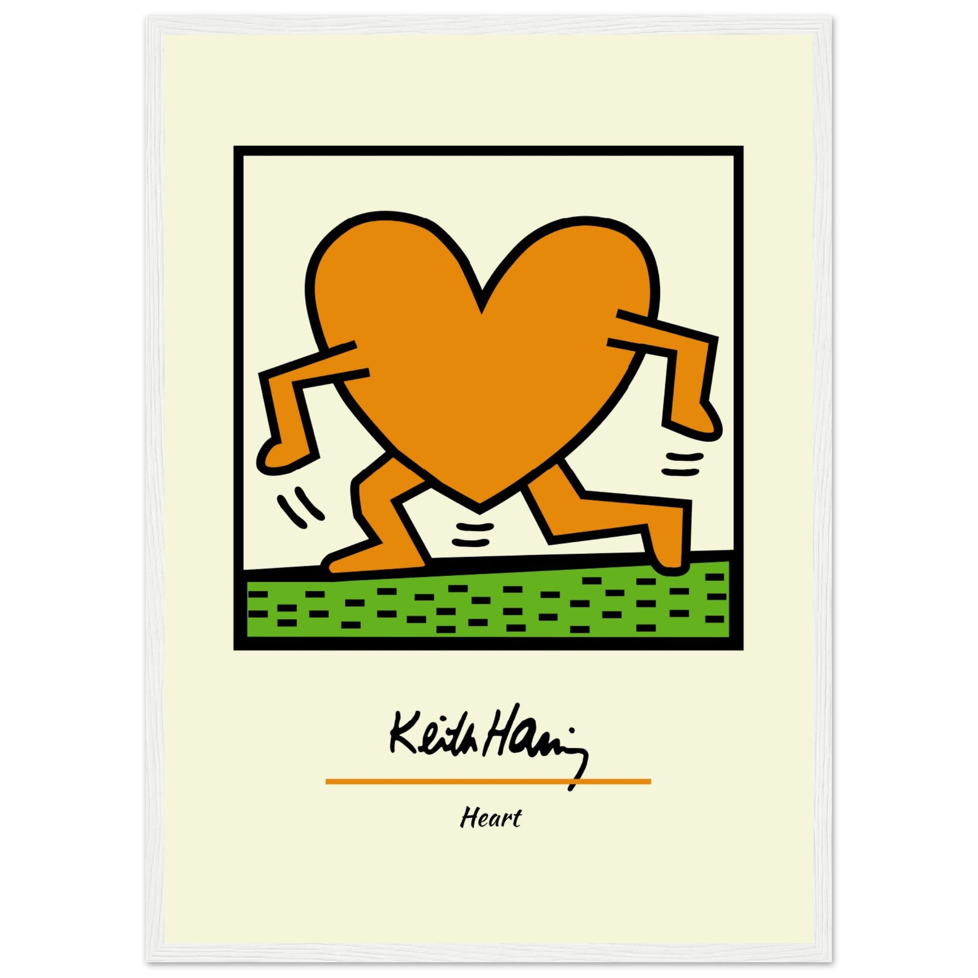 Keith Haring - Heart - Aurora Designs