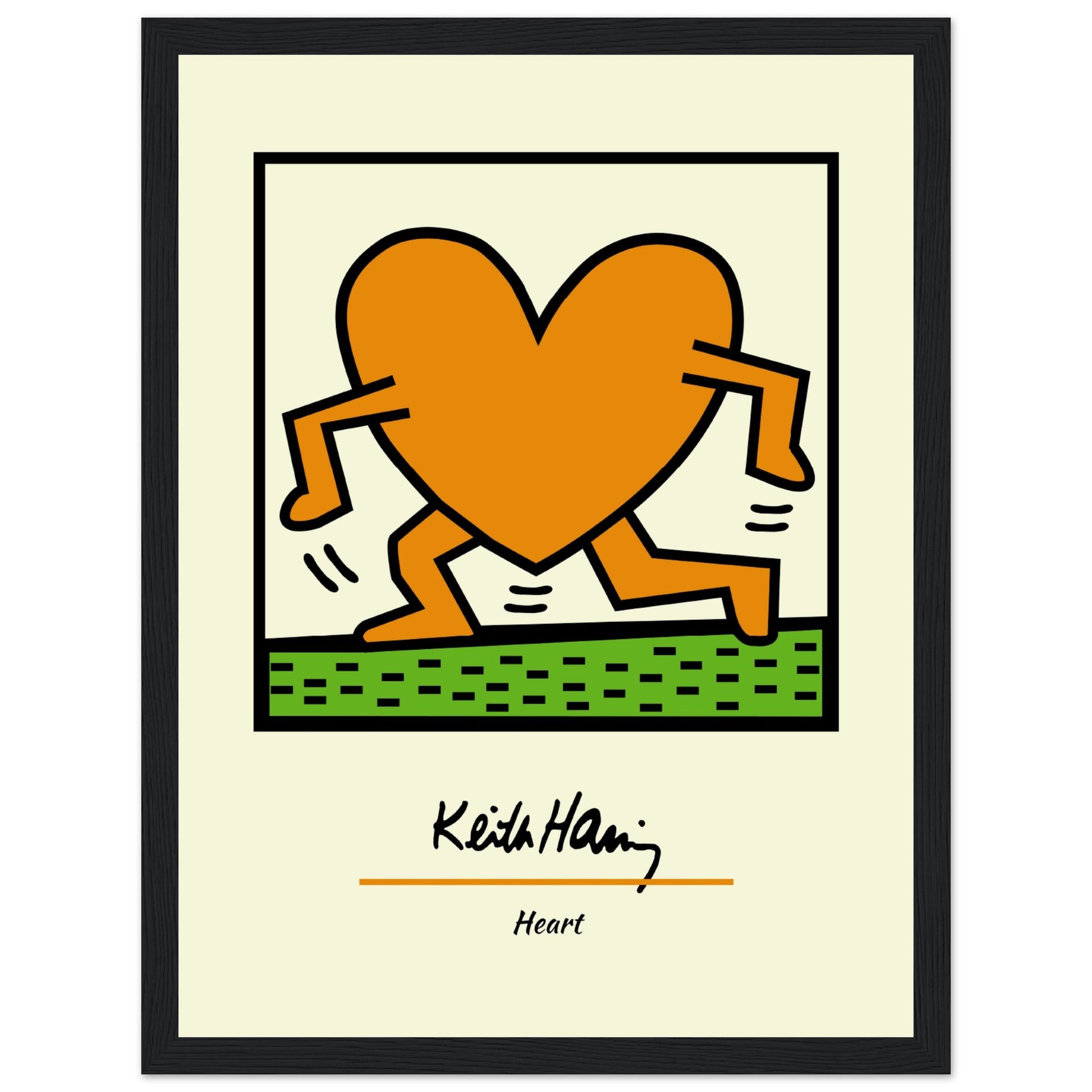 Keith Haring - Heart - Aurora Designs