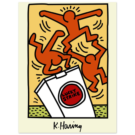 Keith Haring - Lucky Strike - Aurora Designs