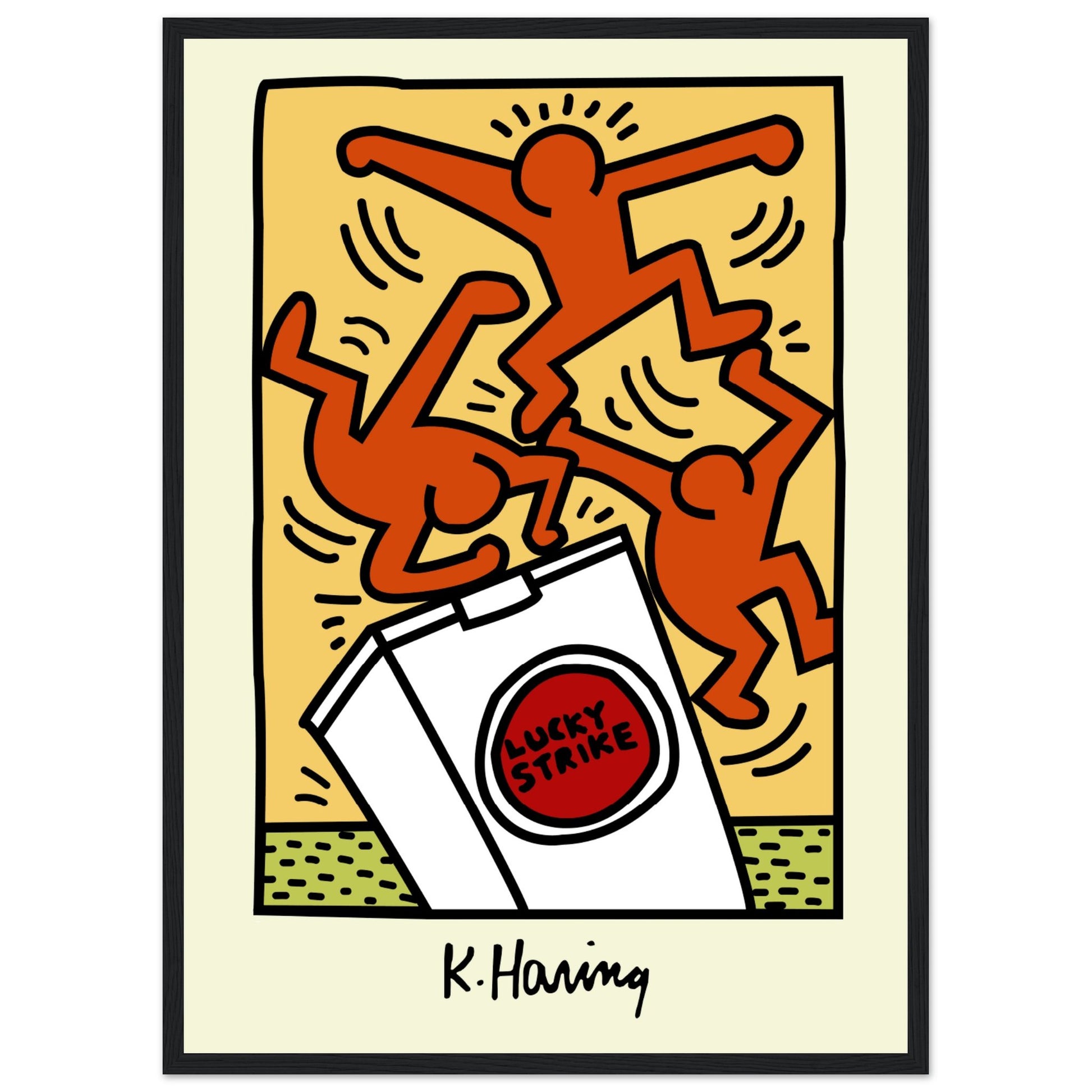 Keith Haring - Lucky Strike - Aurora Designs