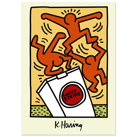 Keith Haring - Lucky Strike - Aurora Designs