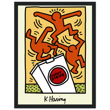 Keith Haring - Lucky Strike - Aurora Designs