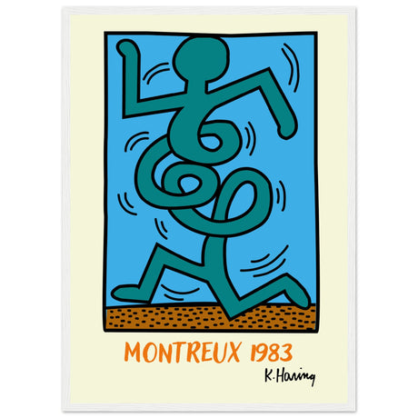 Keith Haring - Montreux, 1983 - Aurora Designs