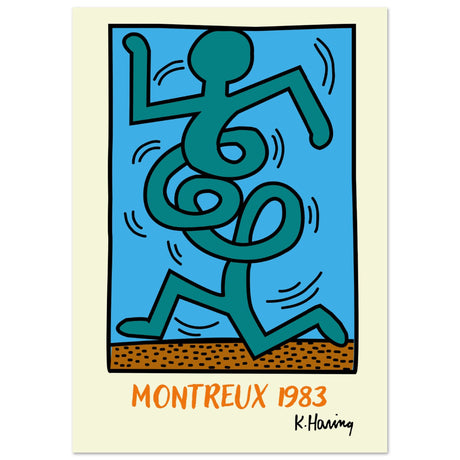 Keith Haring - Montreux, 1983 - Aurora Designs