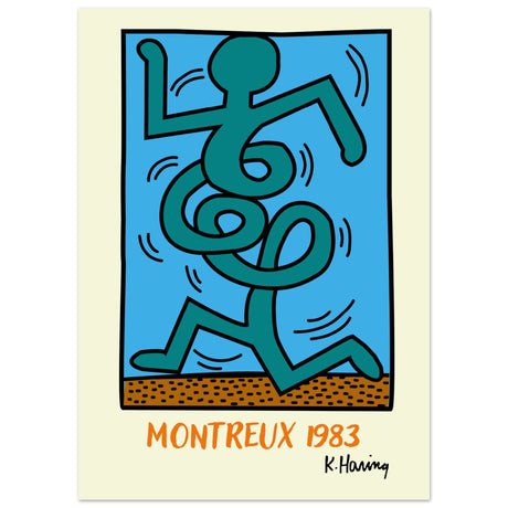 Keith Haring - Montreux, 1983 - Aurora Designs