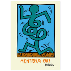 Keith Haring - Montreux, 1983 - Aurora Designs