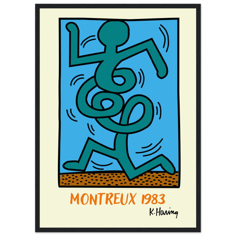 Keith Haring - Montreux, 1983 - Aurora Designs