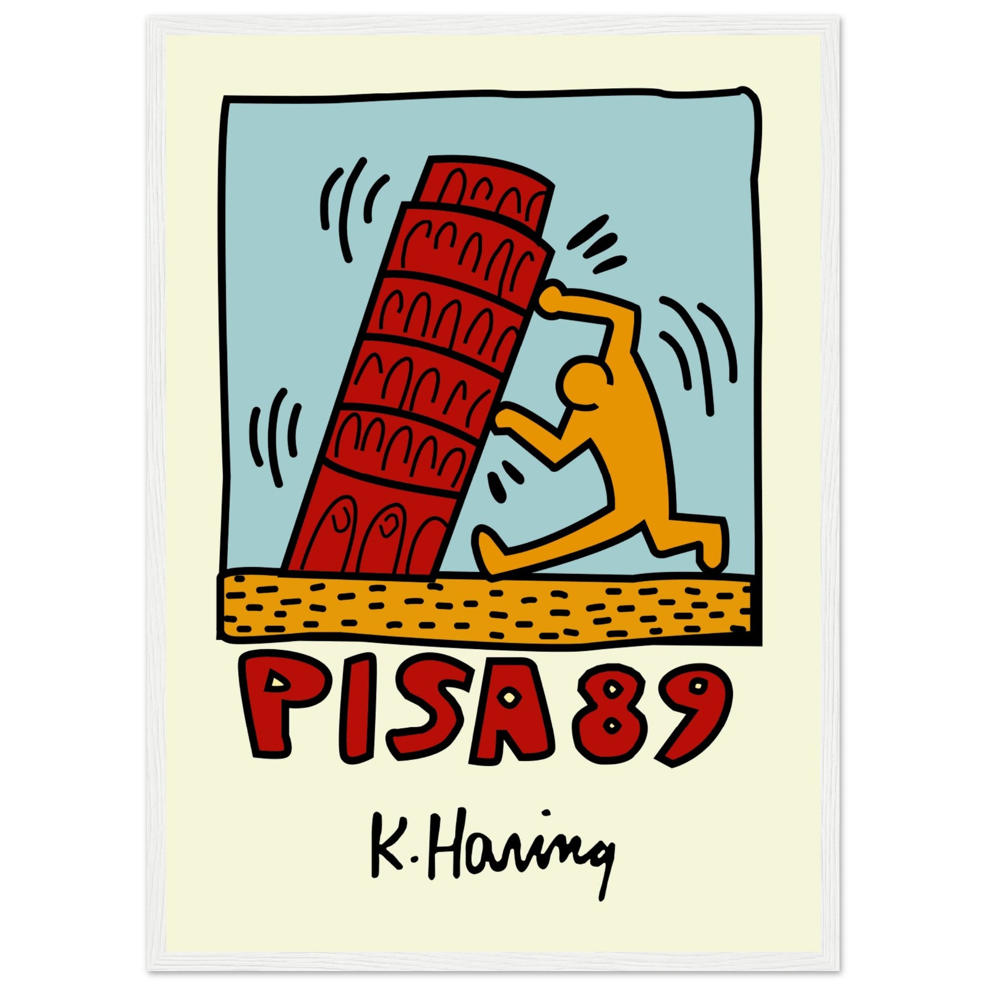 Keith Haring - Pisa 89 - Aurora Designs