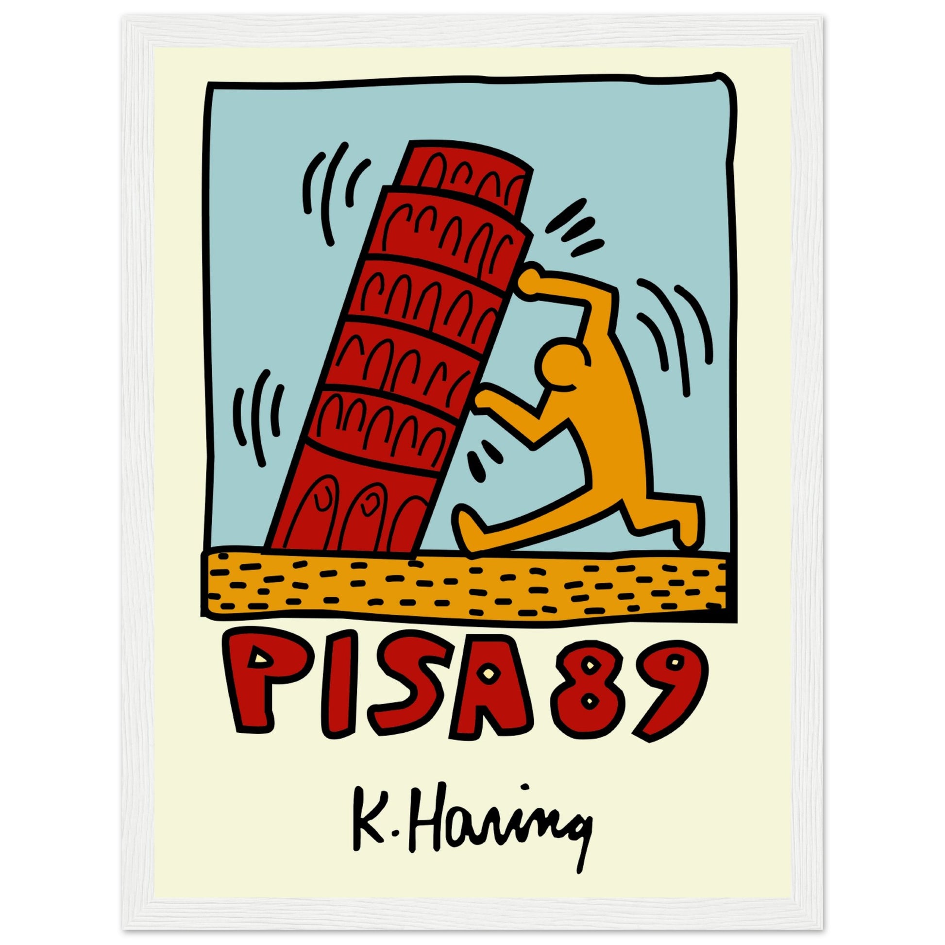 Keith Haring - Pisa 89 - Aurora Designs