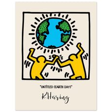 Keith Haring - Untitled (Earth Day) - Aurora Designs