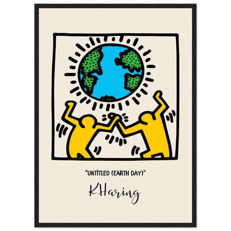 Keith Haring - Untitled (Earth Day) - Aurora Designs