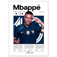 Kylian Mbappé - Französische Fußballnationalmannschaft Edition 1 - Aurora Designs