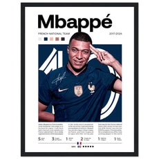 Kylian Mbappé - Französische Fußballnationalmannschaft Edition 1 - Aurora Designs