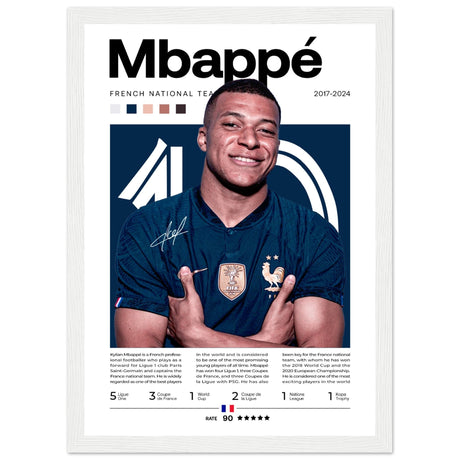 Kylian Mbappé - Französische Fußballnationalmannschaft Edition 2 - Aurora Designs