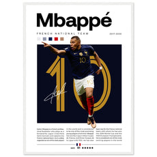 Kylian Mbappé - Französische Fußballnationalmannschaft Edition 3 - Aurora Designs