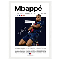 Kylian Mbappé - Paris Saint - Germain - Aurora Designs