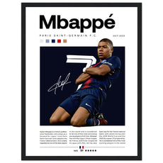 Kylian Mbappé - Paris Saint - Germain - Aurora Designs