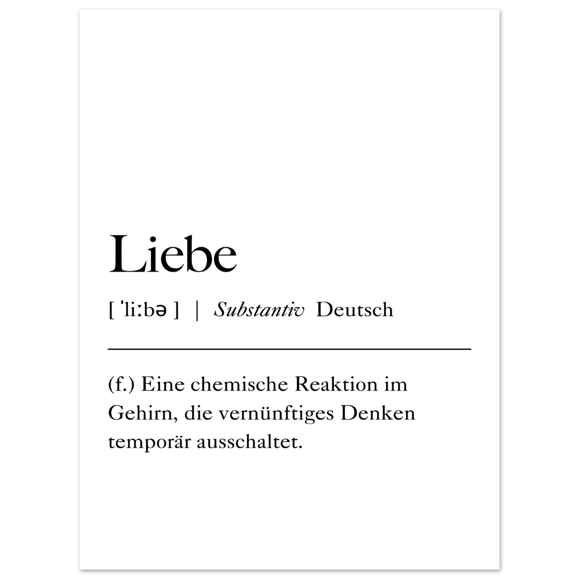 Liebe Definition - Aurora Designs